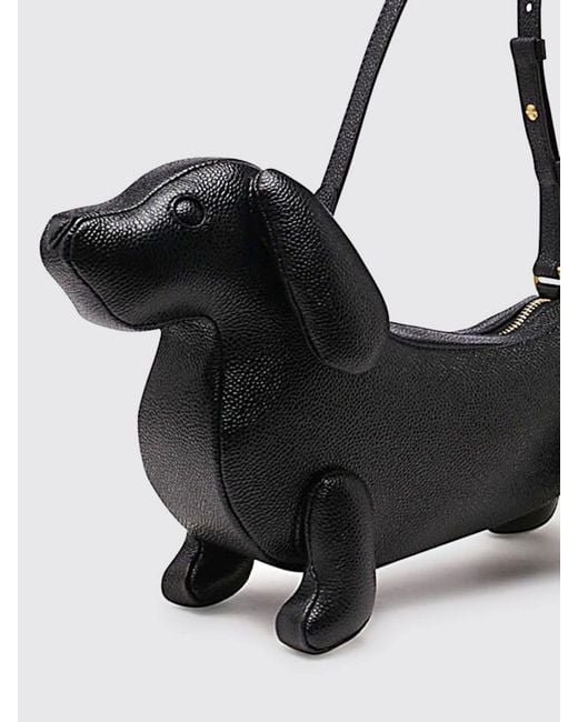 Borsa Hector di Thom Browne in Black