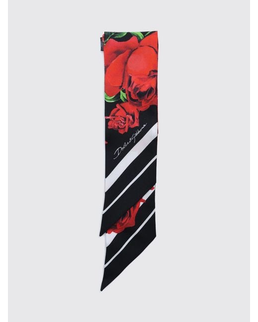 Dolce & Gabbana White Dolce &Amp Gabbana Scarf
