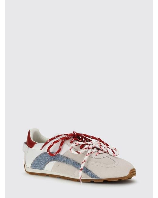 DSquared² White Dc-642 Leather Sneakers for men