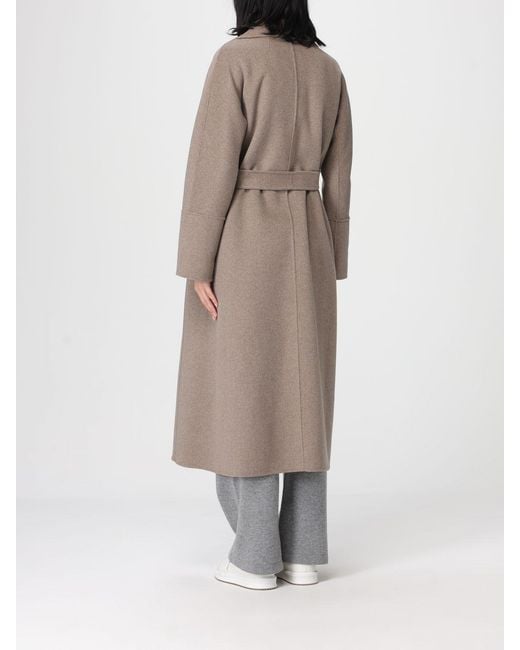 Max Mara Natural Wool Coat
