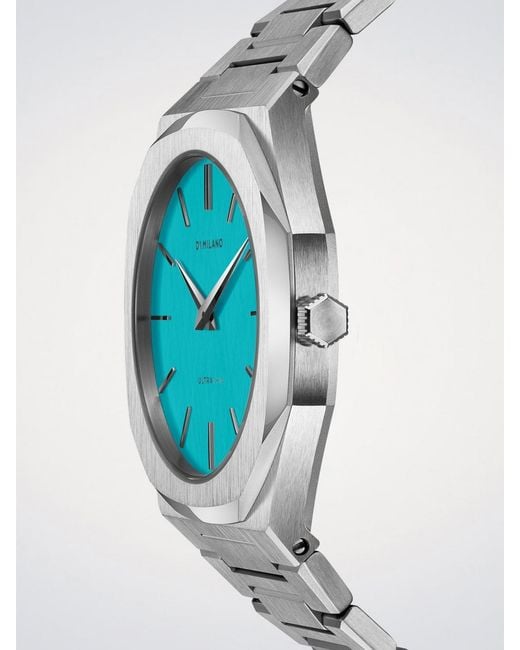 D1 Milano Blue Ultra Thin Light 38 Mm Watch for men
