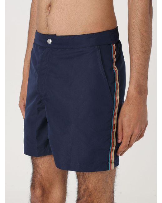 Paul Smith Blue Swimsuit for men