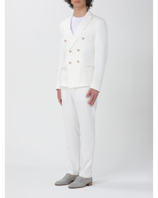 Daniele Alessandrini White Suit for men