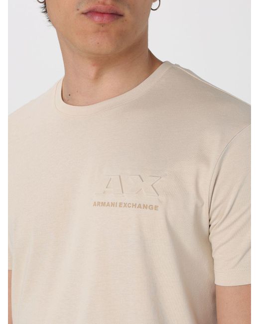Armani Exchange Natural T-shirt for men