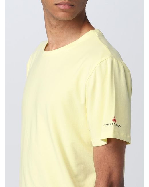 Peuterey Yellow T-shirt for men