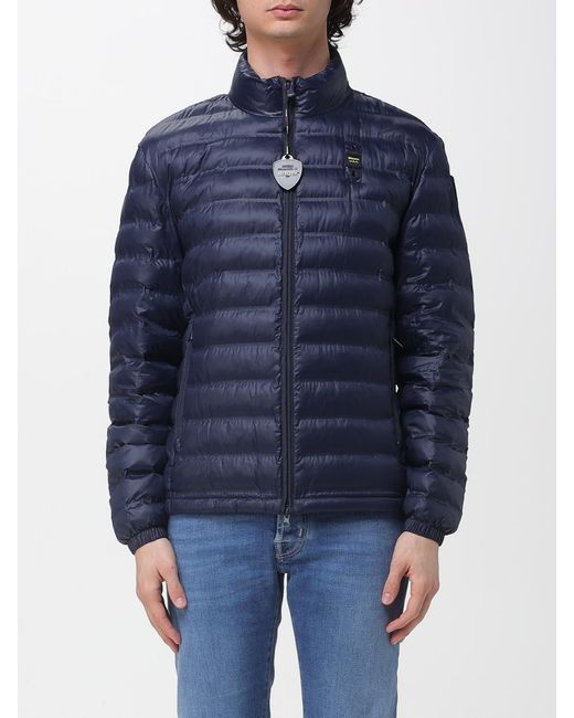 Blauer Blue Padded Nylon Down Jacket for men