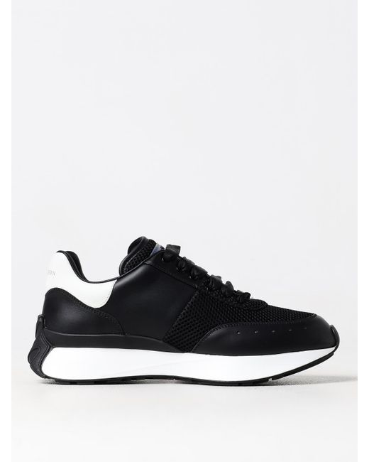 Black and white alexander mcqueen mens deals