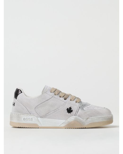 Sneakers Spiker di DSquared² in White da Uomo