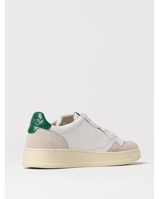 Autry Natural Medalist Leather Sneakers for men