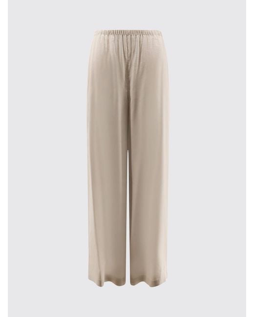 Max Mara Pure Natural Destino Palazzo Linen Blend Trousers