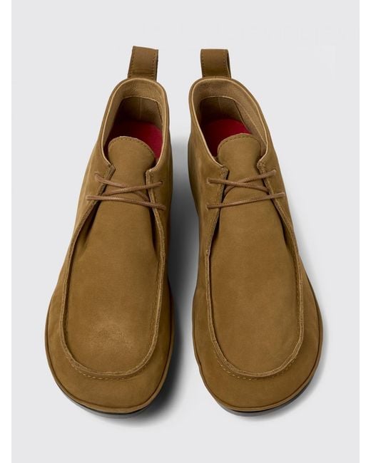 Camper Brown Right Nina Ankle Boot