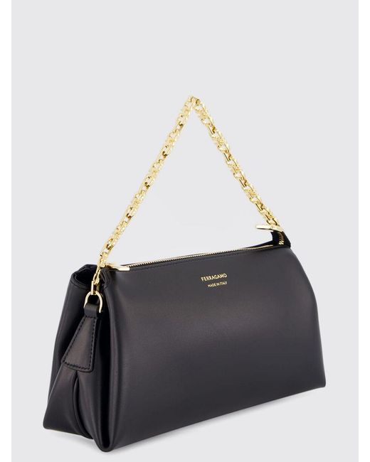 Mini Borsa A Mano di Ferragamo in Black