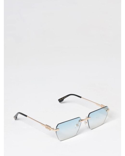 DSquared² White Metal Sunglasses for men