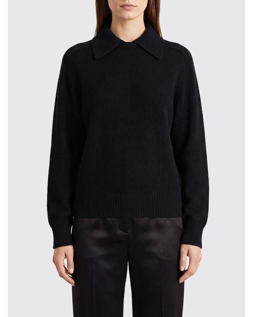 Khaite Black Polo Shirt