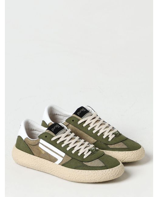 PURAAI Green Sneakers for men
