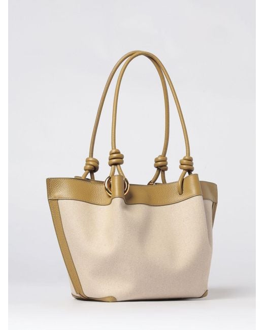 Coccinelle Natural Medium Finn Shoulder Bag