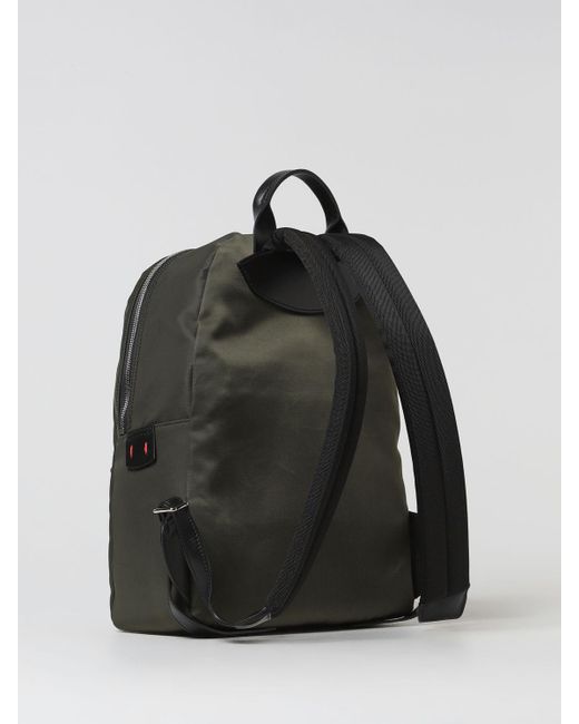 Kiton Black Backpack for men
