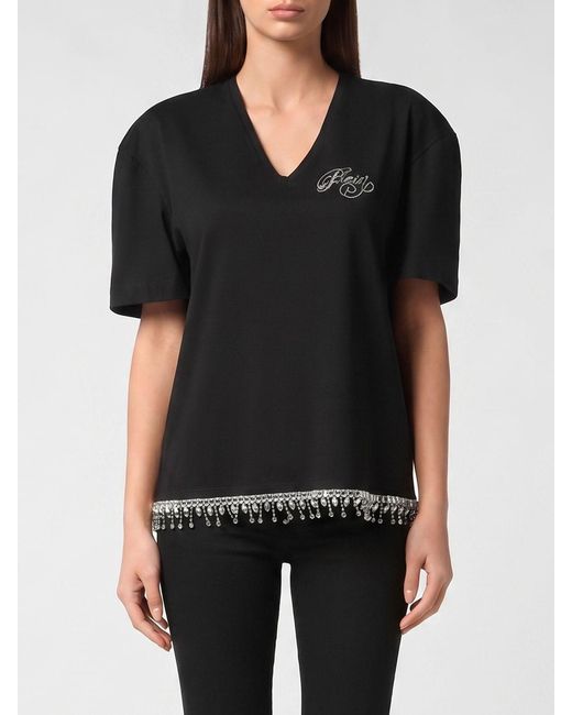 Philipp Plein Black T-Shirt