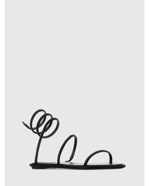Rene Caovilla White Heeled Sandal