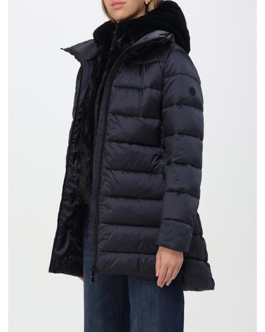 Save The Duck Blue Hooded Puffer Jacket