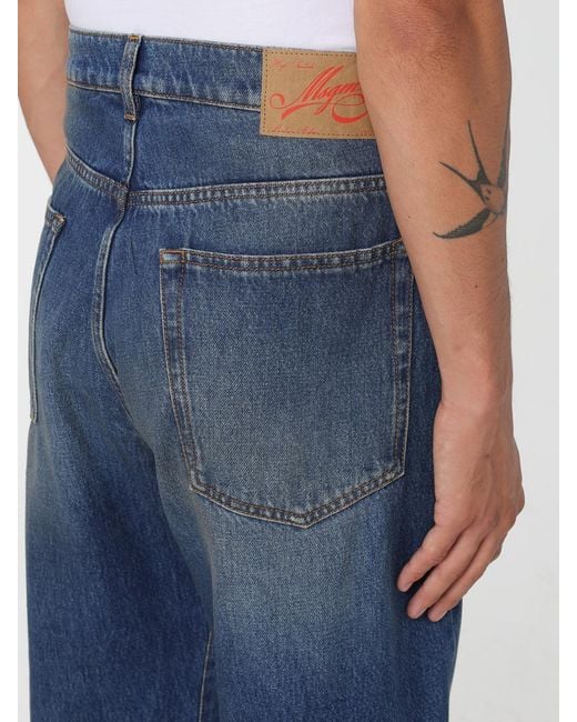 MSGM Blue Jeans for men