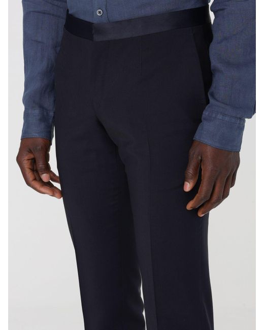 Pantalon Corneliani pour homme en coloris Blue