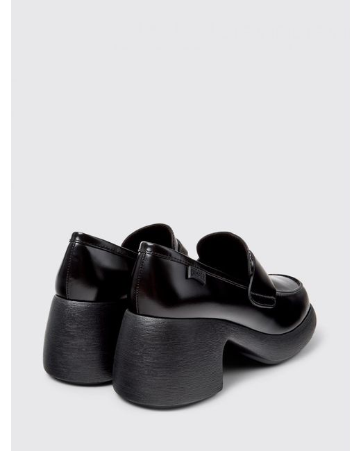 Camper Black Thelma Ii Loafers