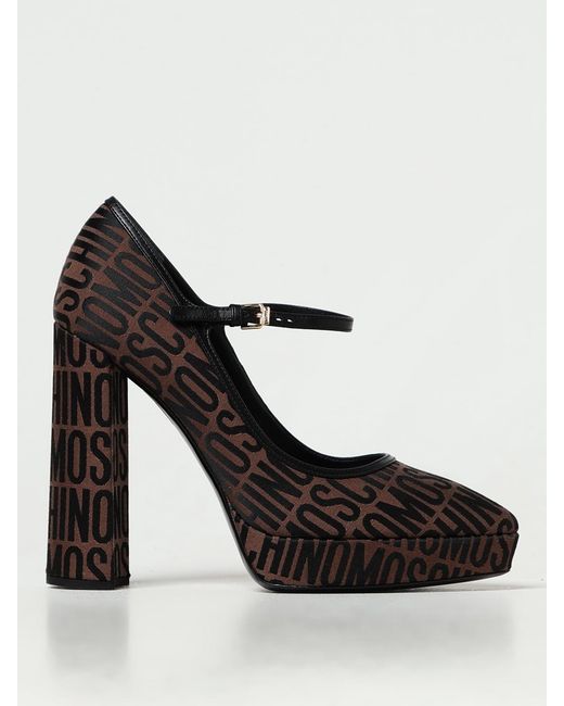 Moschino Couture Black High Heel Shoes