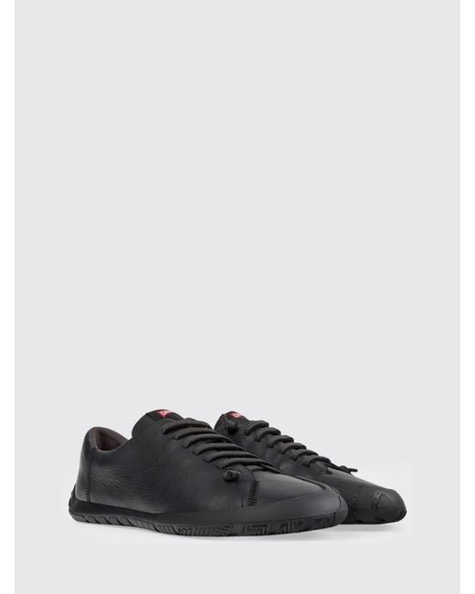 Camper Black Peu Path+ Leather Sneakers for men