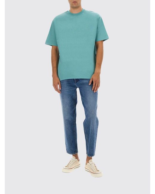 Amish Supplies Men's Jeans Twist Slub Blue