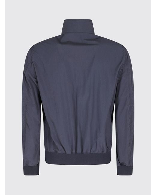 Blauer Blue Nylon Bomber Jacket for men