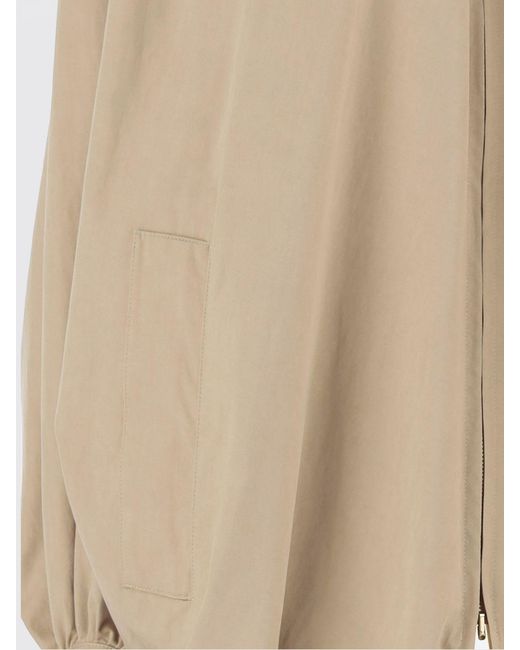 DARKPARK Natural Cotton Blend Oversized Bomber Jacket