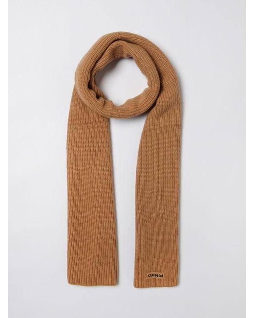 Bufanda Mujer Pinko de color Brown