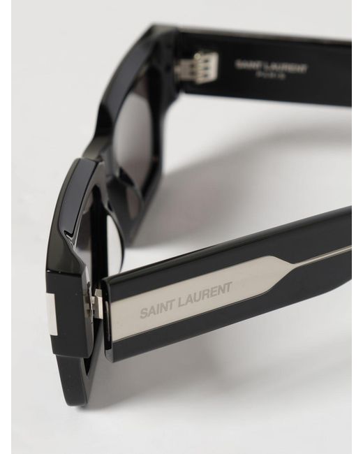 Saint Laurent Black Sl 572 Acetate Sunglasses for men
