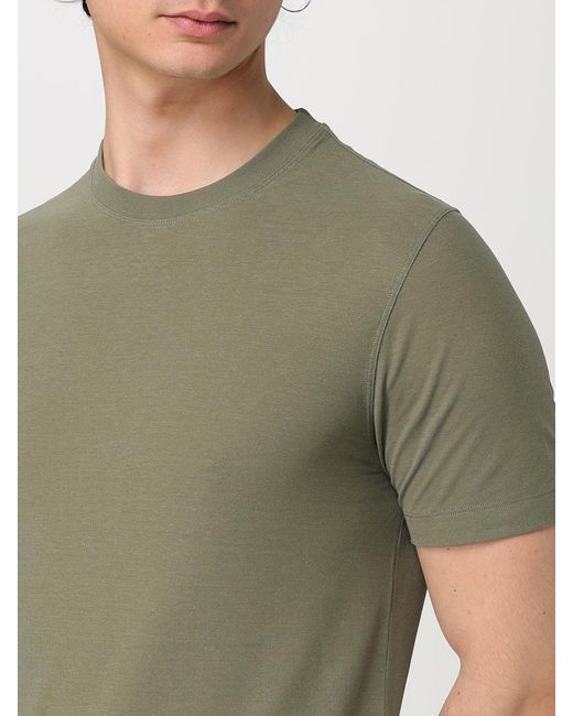 Zanone Green T-Shirt for men