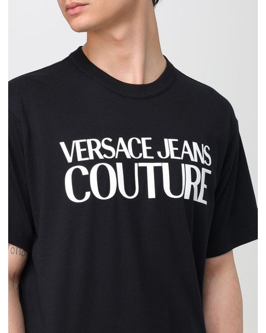 Versace Jeans Couture Black T-Shirt for men
