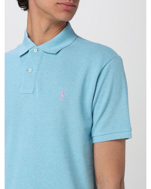 Polo Hombre Ralph Lauren de hombre de color Blue