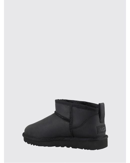 Ugg Black Flat Ankle Boot