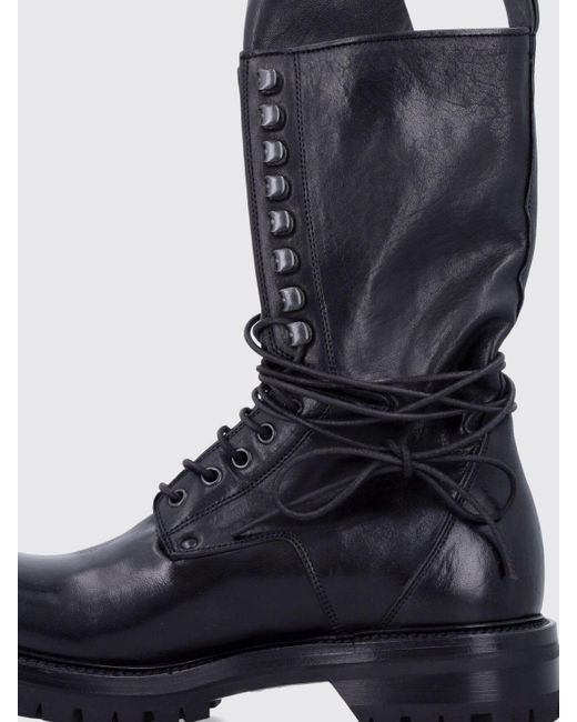 Rick Owens Blue Flat Shoes