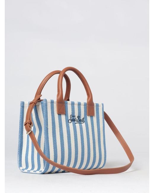 Mc2 Saint Barth Blue Vanity Handbag