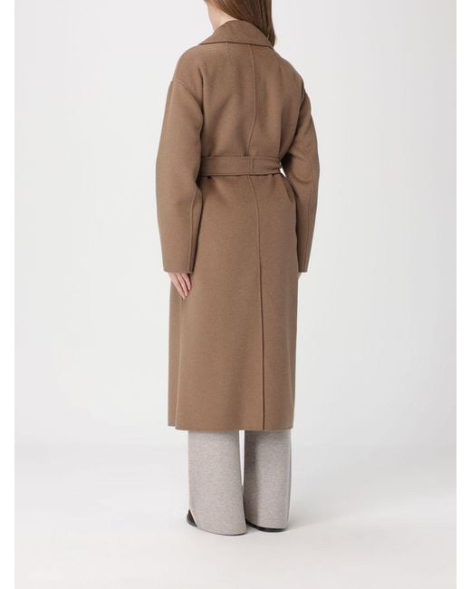 Max Mara Natural Wool Coat