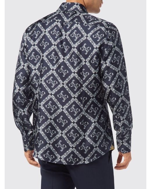 Billionaire Blue Shirt for men