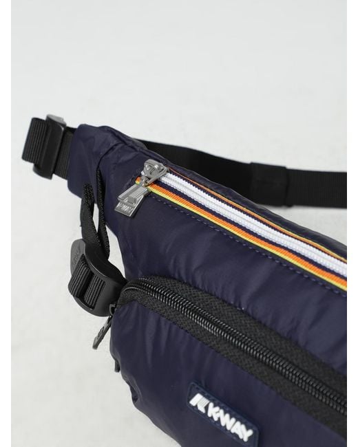K-Way Blue Bags for men