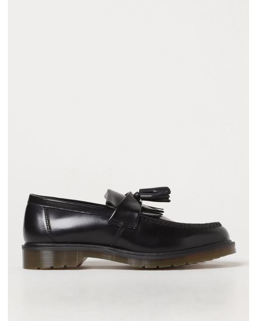 Dr. Martens Black Adrian Tassel Loafers for men