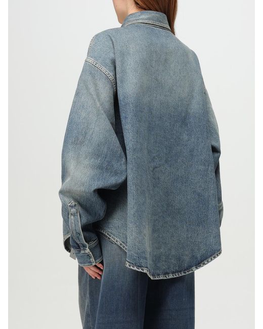 Balenciaga Blue Denim Shirt