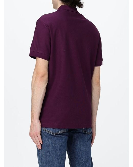 Burberry Purple Polo Shirt for men