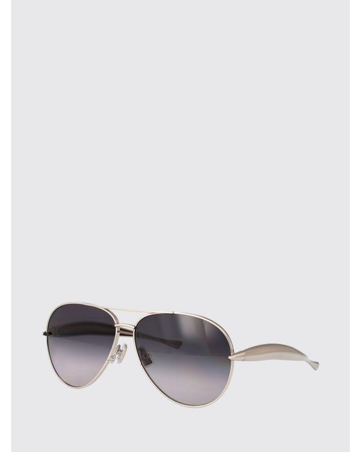 Bottega Veneta White Bv1305S Metal Sunglasses for men