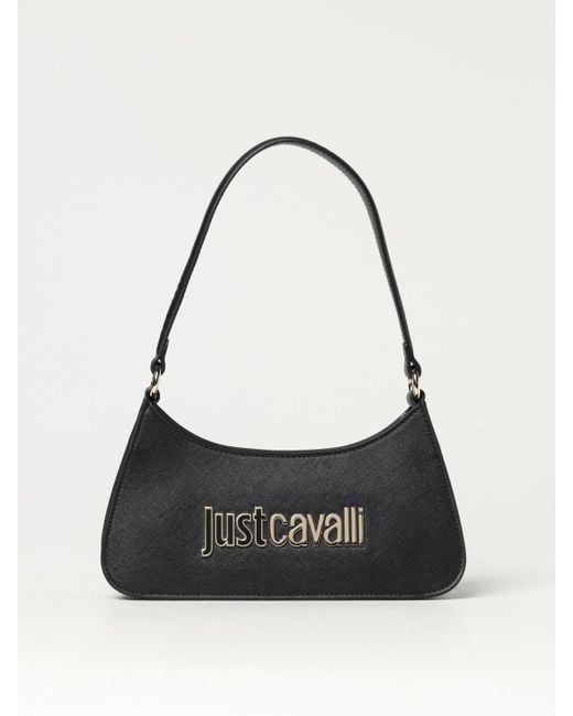 Just Cavalli Black Shoulder Bag
