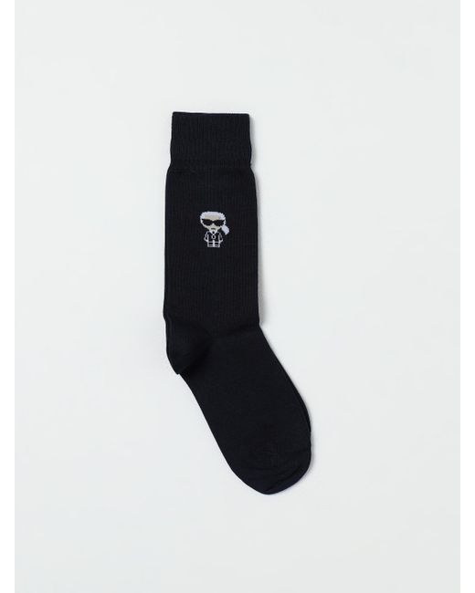 Karl Lagerfeld Black Socks for men