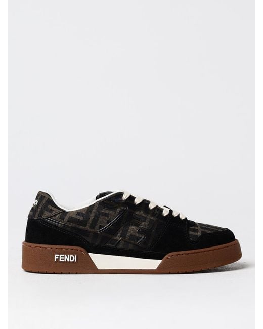 Fendi Black Match Sneakers